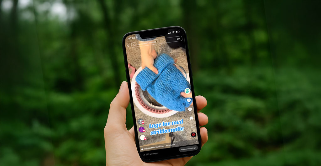 Skjermbilder fra prosjektet